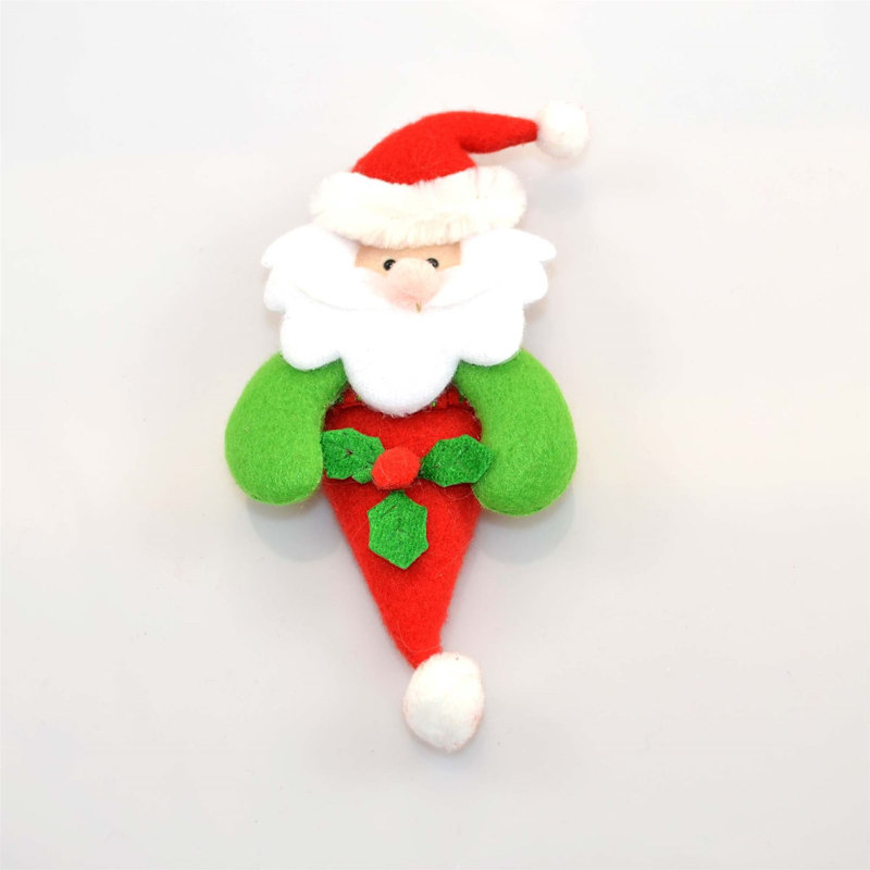 10cm PVC No Holiday Shaped Ornament