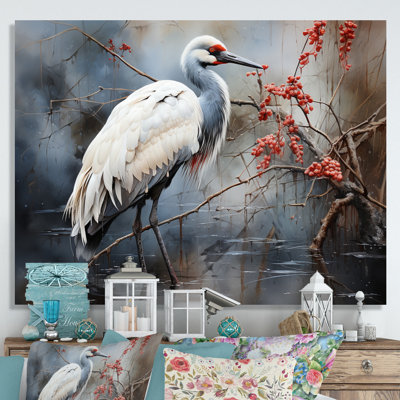 Moulay " China Redcrowed Crane I "