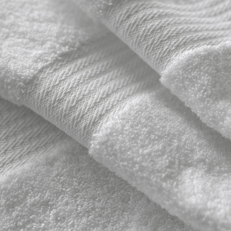 True Classics Bath Towel Set, White, Bath Towels - 4 Pack