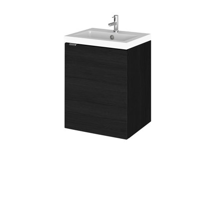 Fusion 405mm Single Bathroom Vanity with Integrated Solid Surface Basin