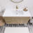 41.73228'' Single Bathroom Vanity with Acrylic Top-50066963
