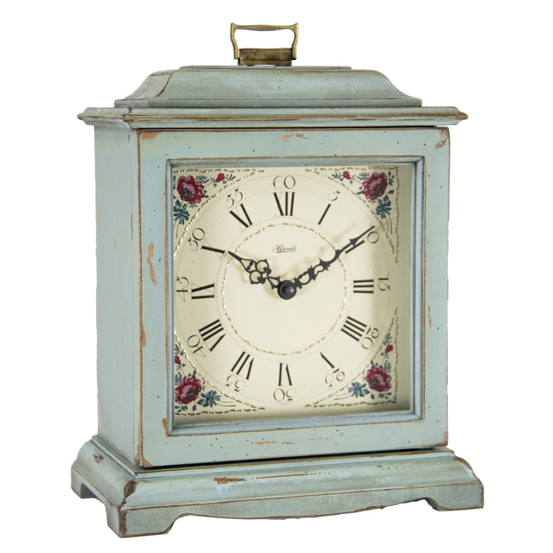 Horloge de table, Bleu