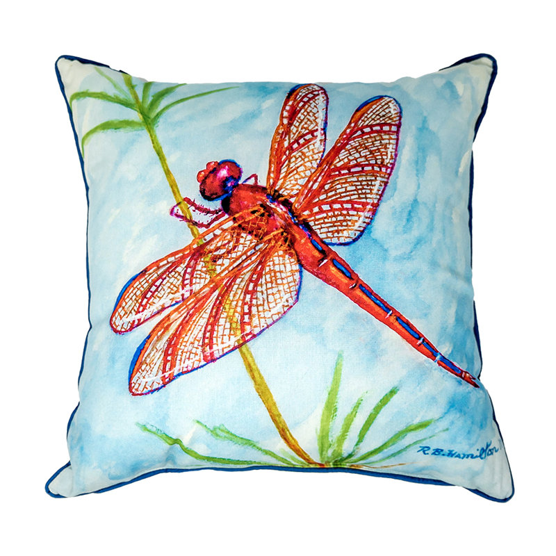Outdoor Reversible Throw Pillow, Small