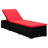 16" Long Chaise Lounge Set with Cushions and Table-55050692