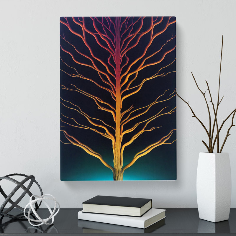 CAN-V0523-1115X Gothic Tree Vol.2 - Wrapped Canvas Print, 76cm H x 50cm W x 3cm D