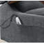 Fauteuil inclinable électrique en chenille Kayla Gray