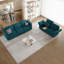 Canapé modulaire en velours Teangela-841588667