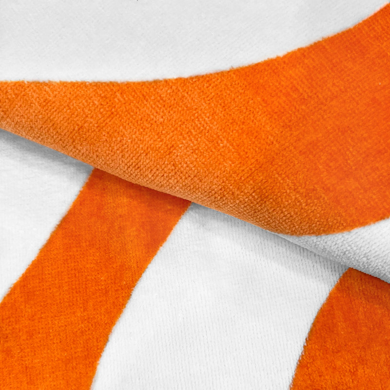 Bohen Cotton Beach Towel, Orange