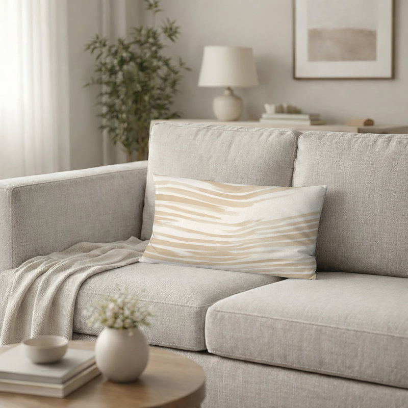 Coussin Modern, H 12 po x l 20 po