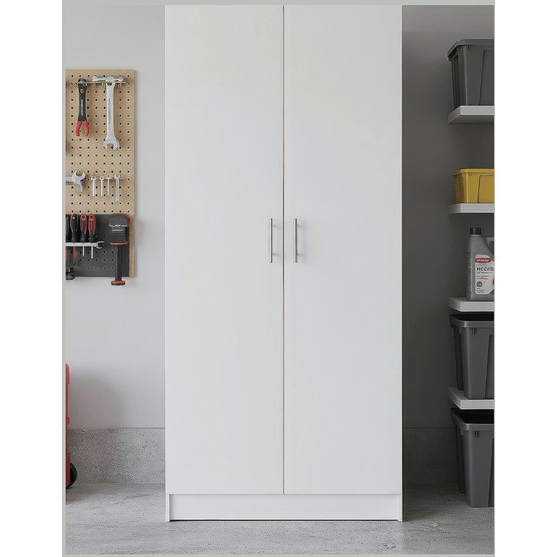 Armoire de rangement polyvalente, Blanc