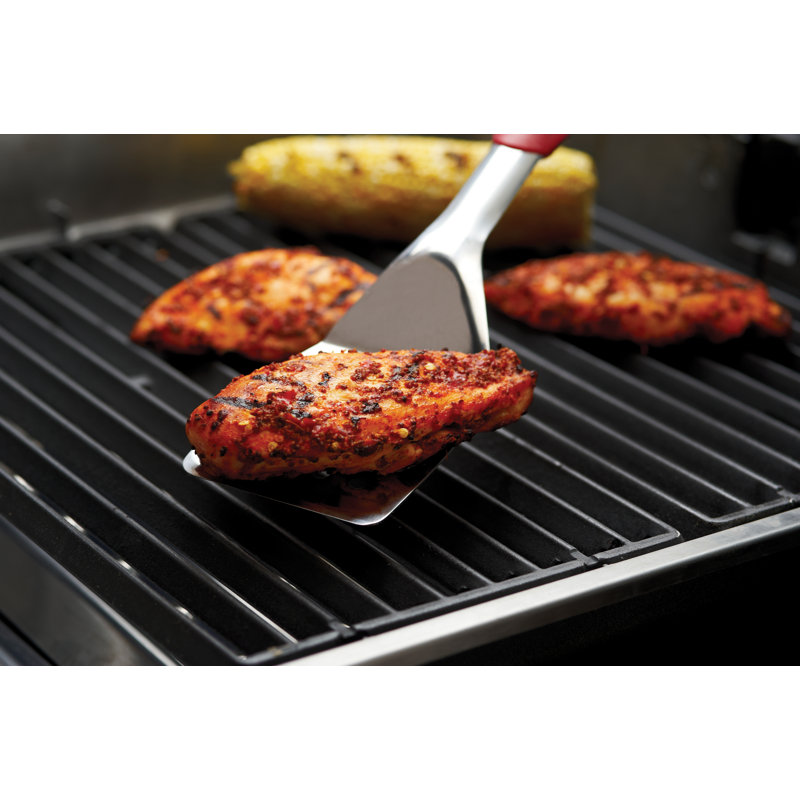 Turner en acier inoxydable ergonomique GrillPro