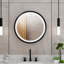Miroir circulaire lumineux H 24 po x l 24 po Brilliance-111610682