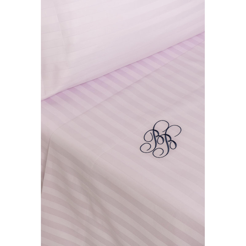 Ensemble de draps en satin satiné 4 pièces, Grand, Lilas