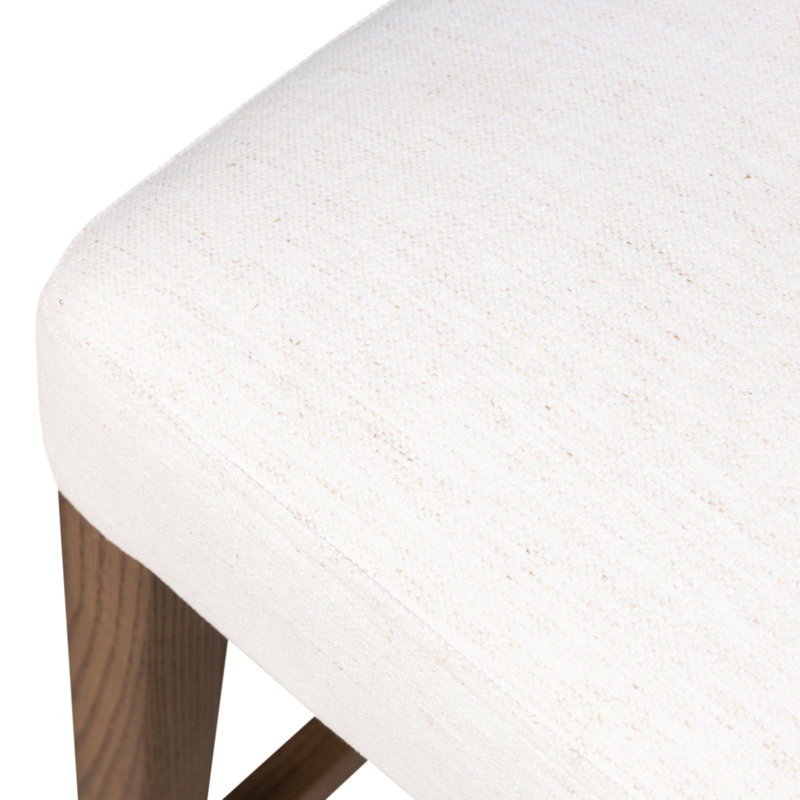 Ferris Stool, Amber Ash, Crypton Nomad Snow/Polyester Blend, Counter Stool (25.98" Seat Height)