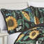 Ensemble de couvre-lit 3 pièces clinchco jaune / vert / noir-2005243848