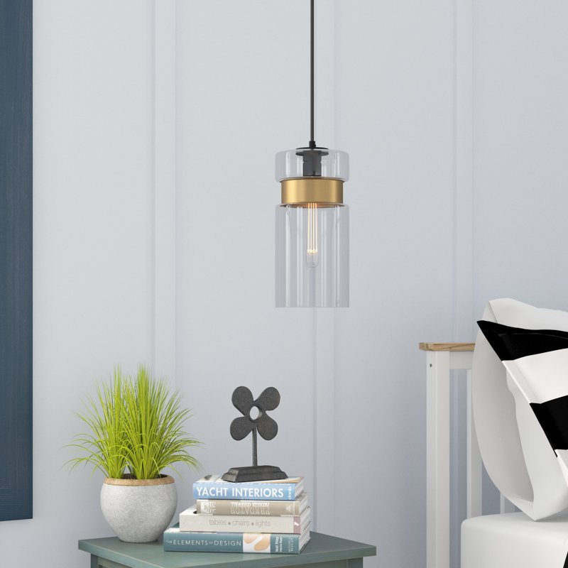 Tuley 1 - Light Mystic Black Single Pendant