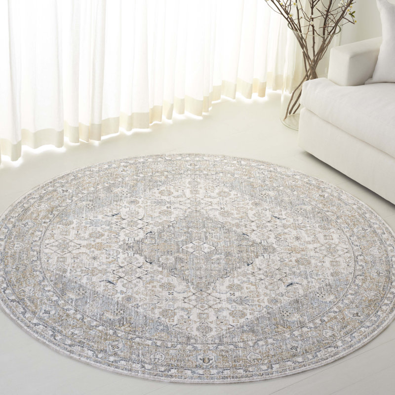 Lauren Ralph Lauren Performance Oriental Rug, Round 6'7"