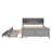 Mercato Full Size Platform Bed with Storage Headboard-905956631