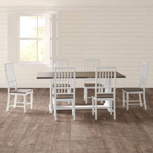 Gilliard 6 - Person Trestle Dining Set