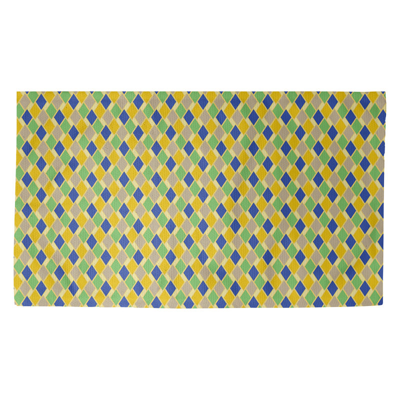 Avicia Geometric Indoor Rug, Rectangle 5'3" x 7'2"