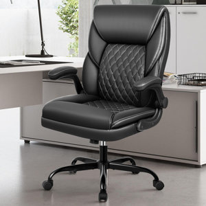 Ergonomic Faux Leather Home Office Chair