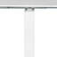 Table extensible blanche, console 118,50 po, pratique pour différents espaces, extensible, blanche, table d'extérieur (mind sun and rain-1170832256-1170832259