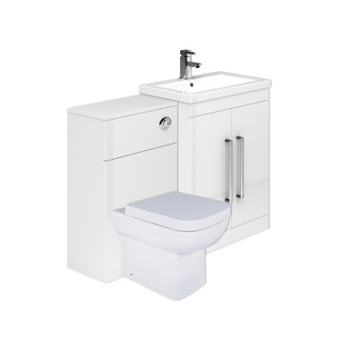 Whitfield Bathroom Vanity with Glass Basin