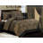 Lisbon 7 Piece Floral Medallion Jacquard Comforter Set-2015156094