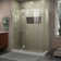 Unidoor-X 57.5" W x 34.38" D x 72" H Frameless Rectangle Shower Enclosure