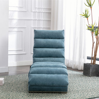 Méridienne de massage d'intérieur avec télécommande, longue chaise de massage électrique ergonomique avec 5 modes pour le bureau, le salon, la chambre à coucher