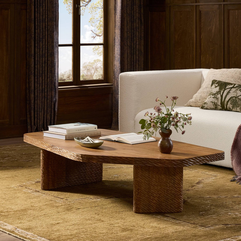 Nella Solid Wood Coffee Table