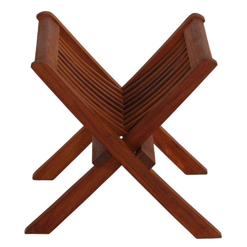 Acres Solid Wood Free Standing Magazine Rack