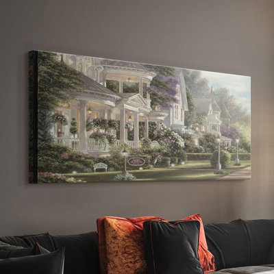 Minns House - Toile tendue avec châssis - Prêt à accrocher