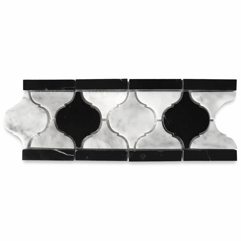 Carreau de mosaïque 4 po x 11 po