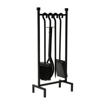 Iron Fireplace Tool Set