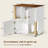 Double Cat Litter Box Enclouse