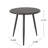 3-Piece Chat Table Set: 1 Table + 2 Chairs For 2 People