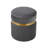 Modern Velvet Upholstered Round Ottoman, With Storage Function