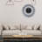 Adalaya Modern 3D Crystal Wall Clock