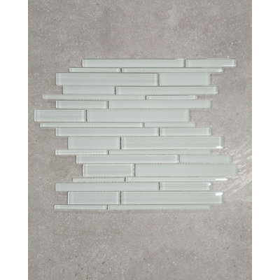 Mosaïque en verre blanc YingYank