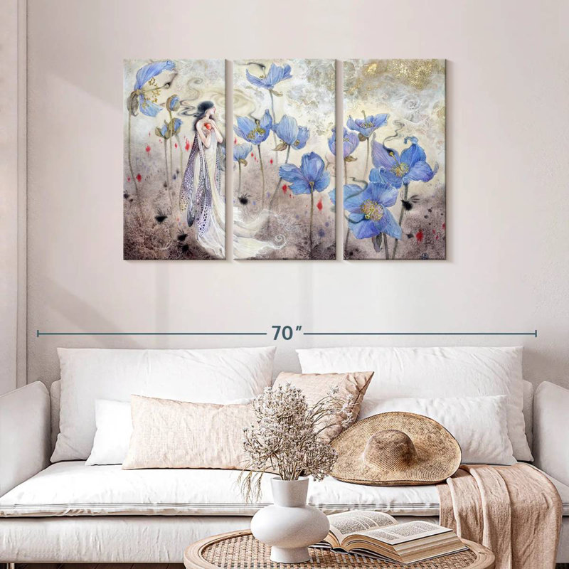 Kelan Descants, 28" H x 45" W