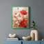 FLORAL Series CCCCXVI - reproduction encadrée de qualité supérieure - prête à être accrochée - aucun clou requis-1129596201-1129596213