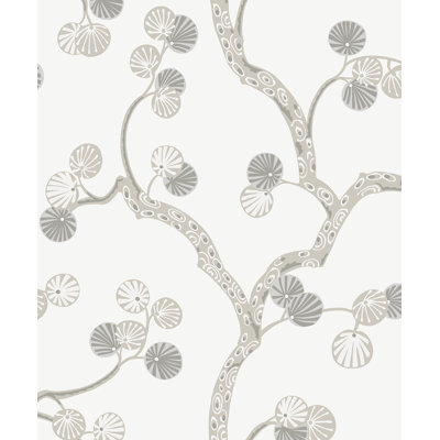 Snowbound Woodland Whimsy Peel And Stick Wallpaper