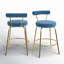 Tabouret de comptoir pivotant 25,5 po Kayson-383255567