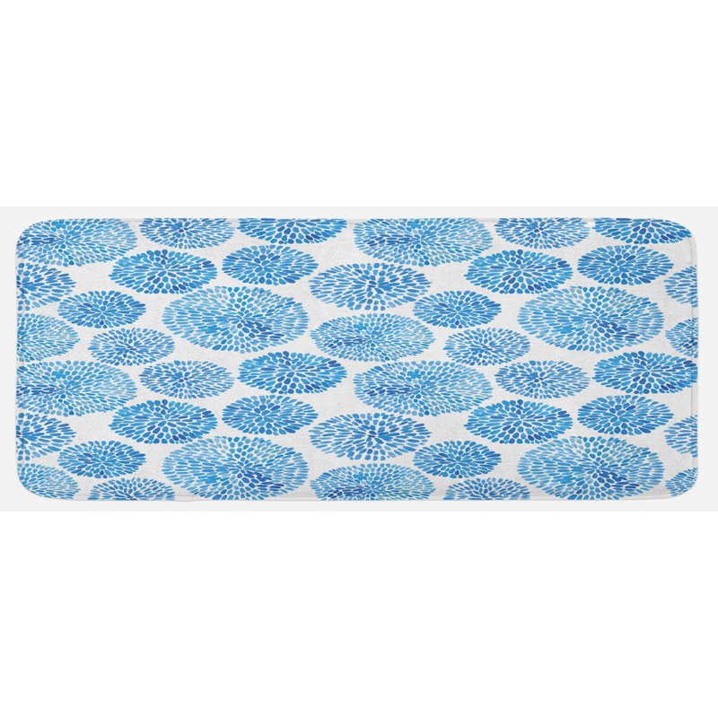 Tapis de cuisine aquarelle