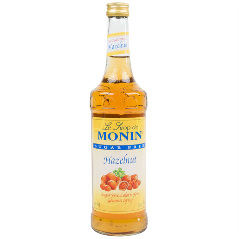 Sirop arôme noisette sans sucre Monin 544SYPAS023A