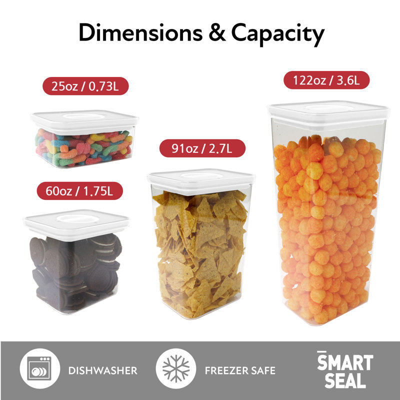 Ensemble de 4 contenants pour aliments Bainbrudge