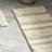 Woven Texture Stripe Bath Rug Natural 22X58"-1619075784