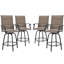 Tabouret de bar rembourré 29,9 po Alyne