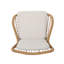 Chaises ouvertes pliantes - Convenance moderne pour tout espace Design de chaises longues brunes avec matériaux